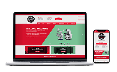 Chevpac Machinery webpage
