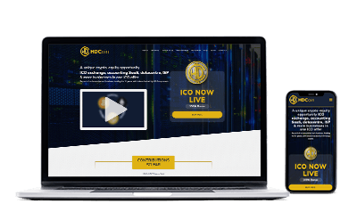 HD Coin webpage
