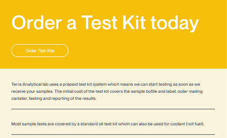 Oillab Test kits